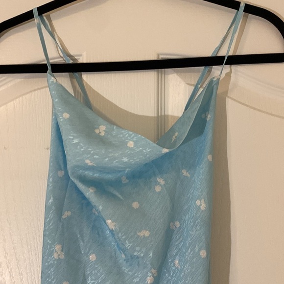 NWT Adoore Verona Dress Pool Blue Strappy Open Back Midi Dress Size 34 - US 4 - Picture 5 of 16